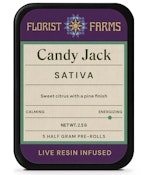 C28 Florist Farms Candy Jack Live Resin Infused Pre-Roll 5pk