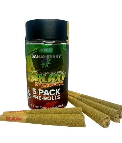 Galaxy - GALAXY - Infused Prerolls - Ganja Berry - Moonrocks - 5PK - 3.5G Main Image