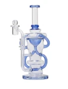 10.25" Straight Recycler - Green