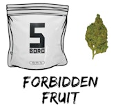 Forbidden Fruit -Hybrid- Dime Bag .7G (Flower) | 5 Boro   -jj5 back