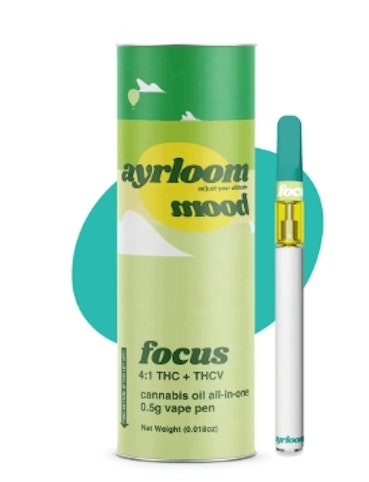 AYRLOOM - Focus -Sativa- 75% THC | 1g All-In-One (Vape Pen) | Ayrloom    -g4