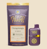 A35 Florist Farms Orangutangie Live Resin Vape