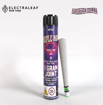 ElectraLeaf - PURPLE HAZE PREROLL - ELECTRALEAF - 1g Main Image