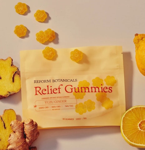 Reform Botanicals - Yuzu Ginger - Relief Full Spectrum CBD Gummies (Edibles) 10pk | Reform Botanicals    -xxx8 Middle