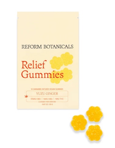 Reform Botanicals - Yuzu Ginger - Relief Full Spectrum CBD Gummies (Edibles) 2pk | Reform Botanicals       -xxx8 middle