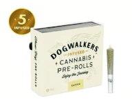 Slapz -Hybrid- 36.44% THC | Show Dog Infused 5 pack "Stay" .5g (Pre-Roll) 2.25g | Dogwalkers      -r3 back