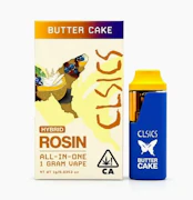 CLSICS - Disposable - Rosin - Butter Cake - 1g