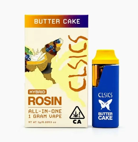 CLSICS - CLSICS - Disposable - Rosin - Butter Cake - 1g Main Image