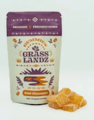 Sour Pineapple Gummies- 100mg (10ct) - Grasslandz