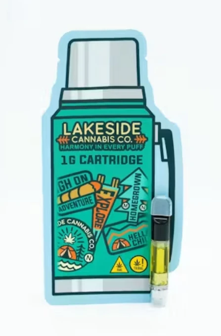 Lakeside Cannabis Co - Lime Ice (1g) Cartridge- Lakeside Canna Main Image