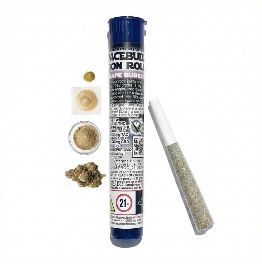 Veterans Choice  |  Grape Bubbly MoonRolls - 1.5g Preroll
