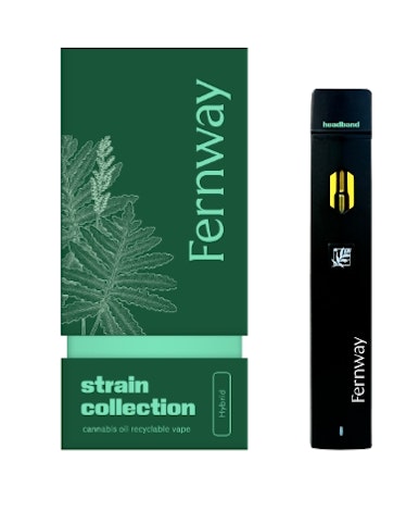 Fernway - Headband - Hybrid -  83.50% THC | Traveler (Vape) 1g | Fernway   -uuu6 back
