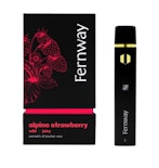 Alpine Strawberry -Sativa- 81.02% THC | Traveler Recyclable (Vape) 2g | Fernway   -xxx5 back