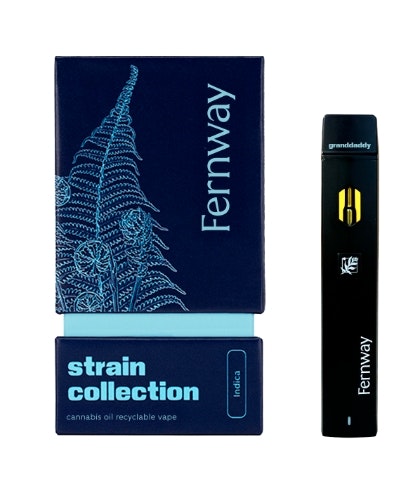 Fernway - Granddaddy Purp -Indica- 75.34% THC | Traveler (Vape) 1g | Fernway    -uuu5 back