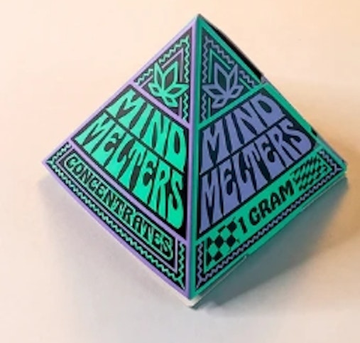 Mind Melters - #25 Kiwi Kush x Lemon Cherry Gelato -Hybrid- Cold Cure Live Rosin (Concentrate) 1g | Mind Melters     - refrigerator 3