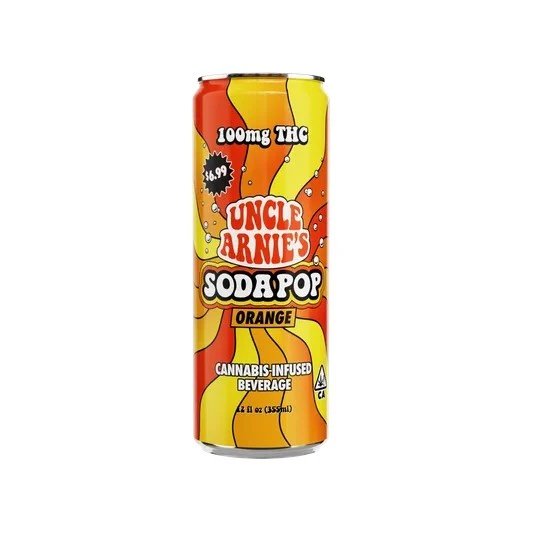 Uncle Arnies - Uncle Arnie - Drink - Orange Soda - 100mg Main Image
