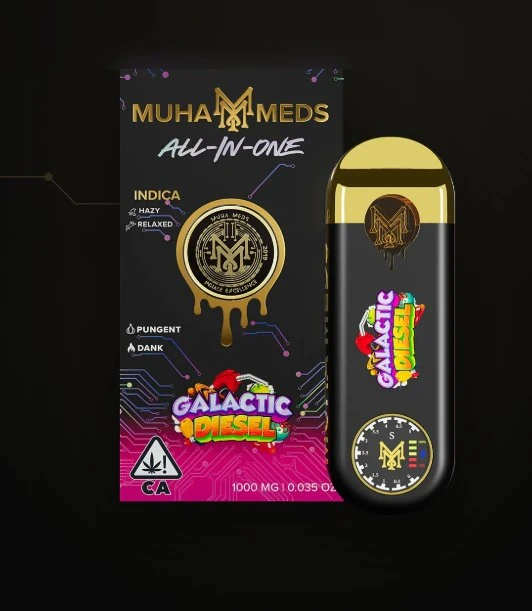 Muha Meds - Muha Med - Disposable - Galactic Diesel - 1g Main Image