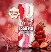 Uncle Arnies - Drink - Strawberry Soda - 100mg