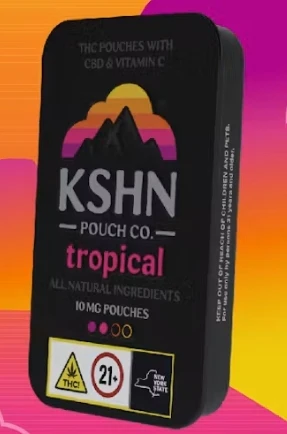 KSHN Pouch CO. - KSHN Pouch CO. - Tropical - 10mg THC x 10ct. - 100mg THC - Edible Main Image