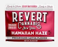 Hawaiian Haze - Sativa- Pre-Ground (Flower) Kief Infused - 14g | Revert   -ii12 FRONT