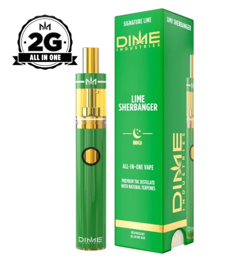 Dime Industries - H42 Dime Industries Lime Sherbanger Vape 2g Main Image