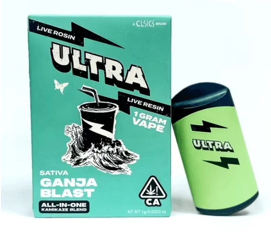 Ultra - Ultra | Ganja Blast | Live Rosin and Live Resin | All-In-One 1g Sativa Main Image