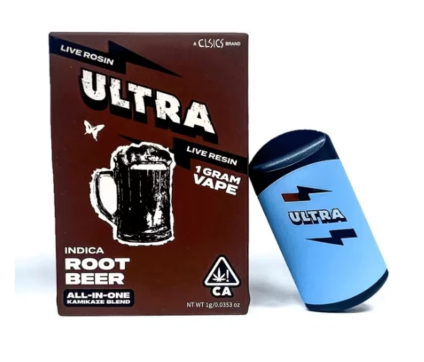 Ultra - Ultra | Root Beer | Live Rosin and Live Resin | All-In-One 1g Indica Main Image