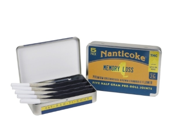 Nanticoke - Memory Loss OG -Sativa Dominant Hybrid- 24% THC | Pre-Roll 5 pk 2.5g | Nanticoke    -ee7 BACK
