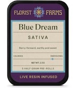 A62 Florist Farms Blue Dream Infused Pre-roll 5pk .5g