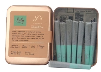 Ruby Farms - B22 Ruby Farms Sour Diesel 7pk .5g