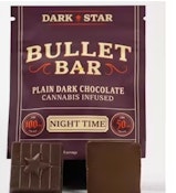 C40 Dark Star Bullet Bar Chocolates 100mg THC 50mg CBN