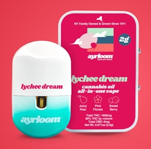 Ayrloom - G15 Ayrloom Lychee Dream AIO Vape Pen 2g