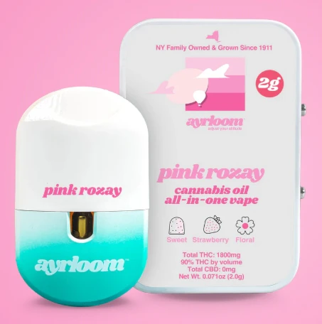 ayrloom - G19 Ayrloom Pink Rozay AIO Vape Pen 2g Main Image