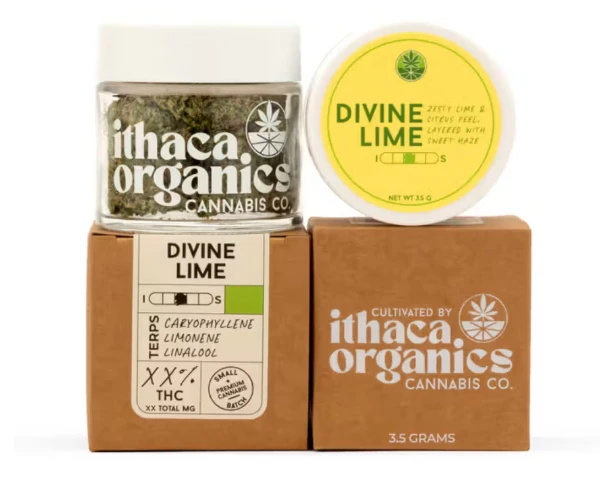 Ithaca Organics - B57 Ithaca Organics Divine Lime Flower 3.5g Main Image