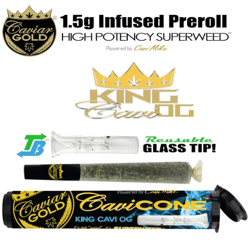 Caviar Gold - Caviar Gold - Preroll - King Cavi OG - 1.5g Main Image