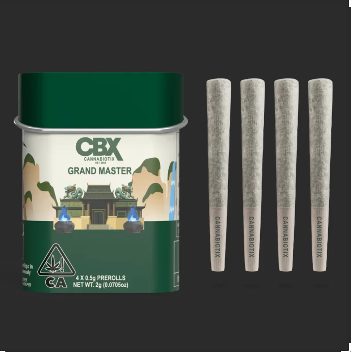 CBX: Cannabiotix - CBX - Grand Master - 2g Pre-Roll Tin Main Image