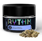 Brownie Scout- Pre-Pack (Buds) 7g - Rythm (Indica Dominant)