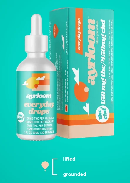 ayrloom - F1 Ayrloom Everyday Drops Tincture 150mg THC Main Image