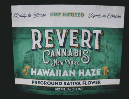 Revert - G11 Revert Hawaiian Haze Kief Infused Pre Ground Flower 14g Main Image