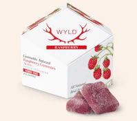 WYLD Raspberry gummies 50mg THC
