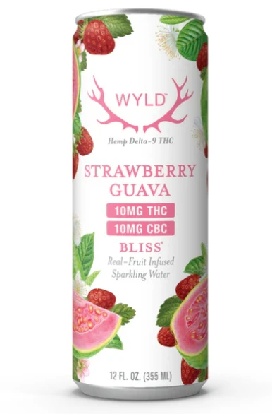 WYLD - WYLD- Grapefruit 2:1 CBD:CBG- Sparkling Water | Bliss Main Image