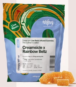 MFNY - C65 MFNY Creamsicle X Rainbow Beltz 2.0 Live Resin Gummies 10pk