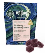 A43 MFNY Blueberry X Blueberry Muffin Live Rosin Gummies 10pk