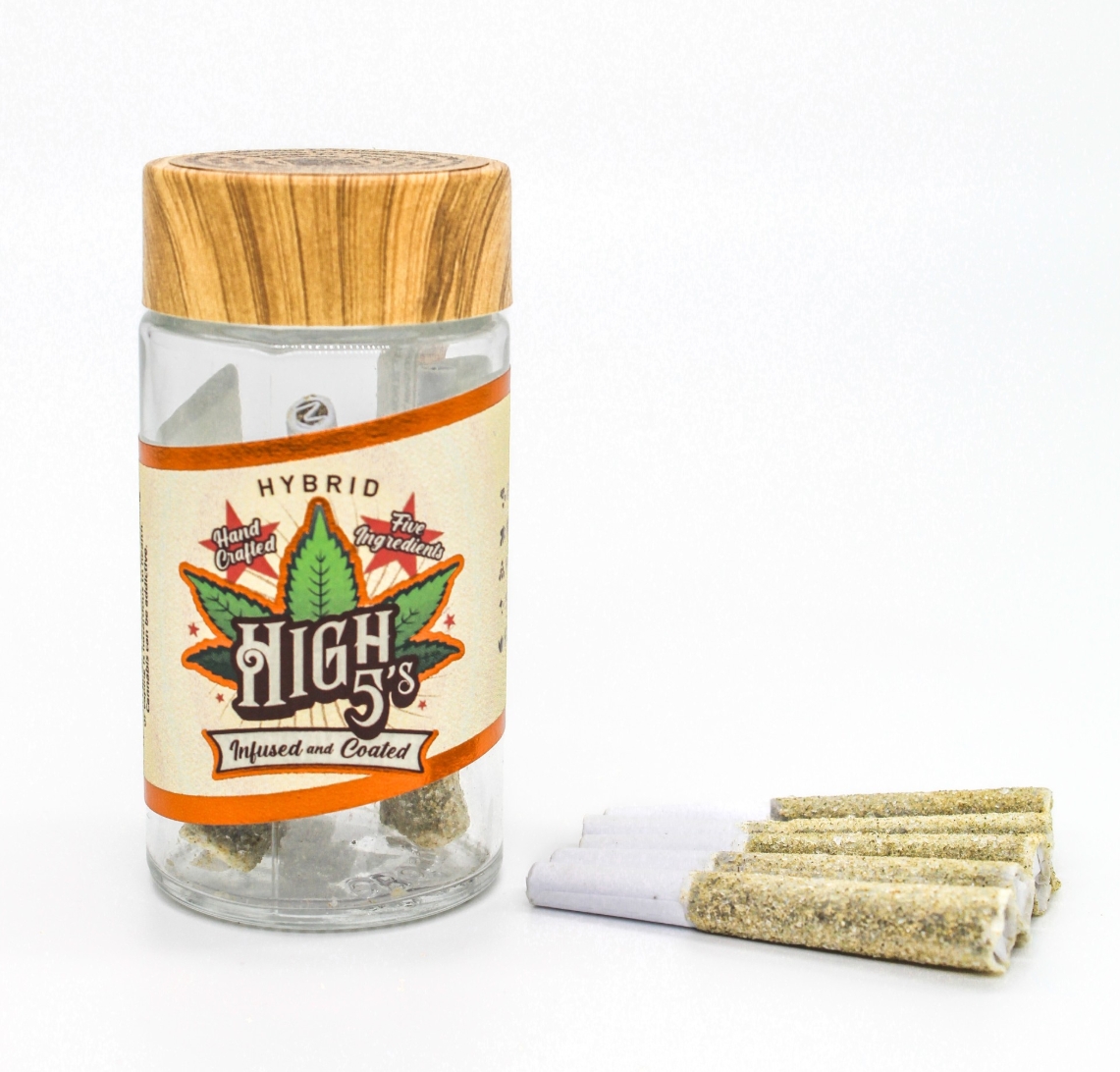 High 5's | Star Fruit x Grape Crush x 24K Gold #17 (5x Infused) 5pk - 4g - Preroll