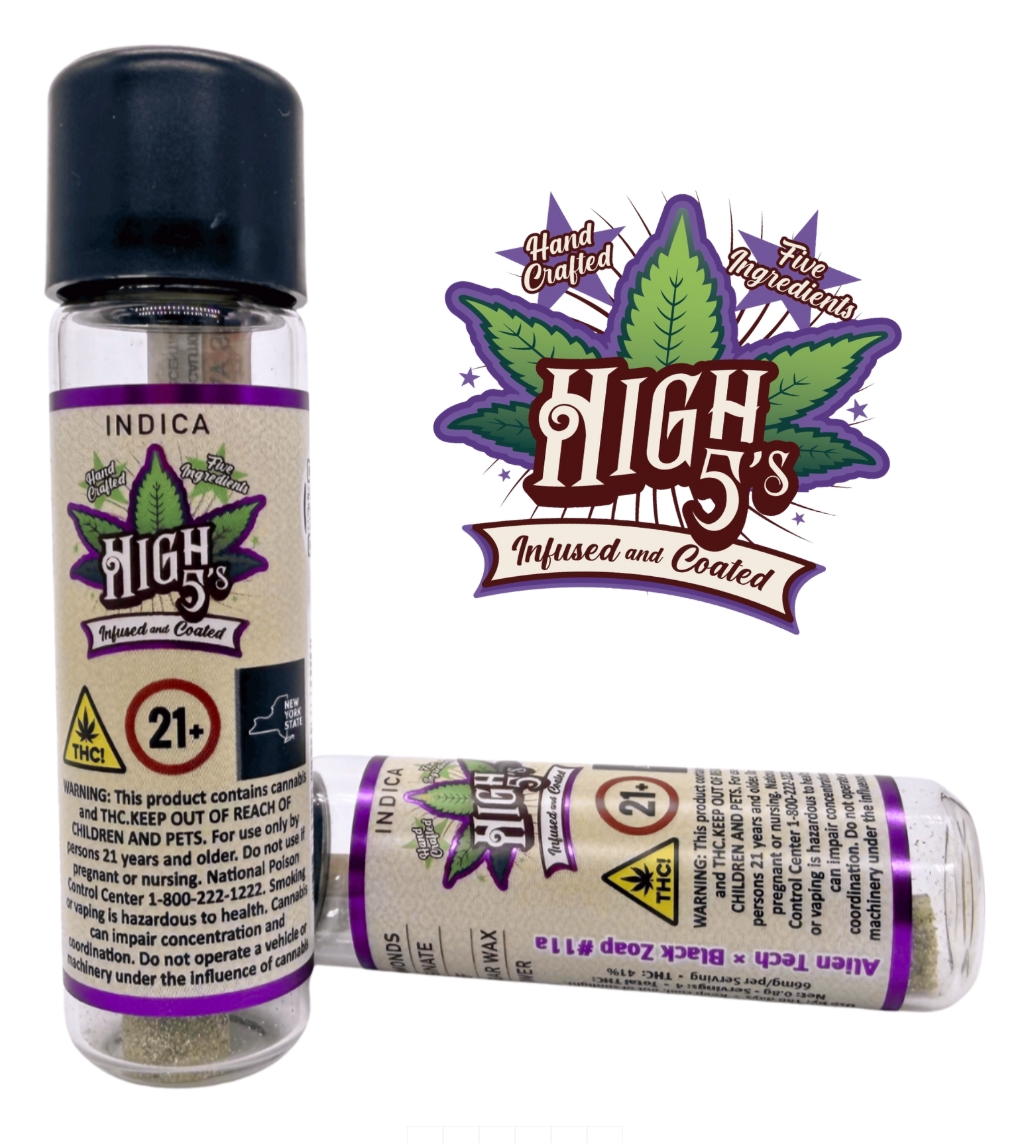 Blueberry Ice Pop x Blackberry OG x White Truffle #15 (5x Infused) - 0.8g - Preroll