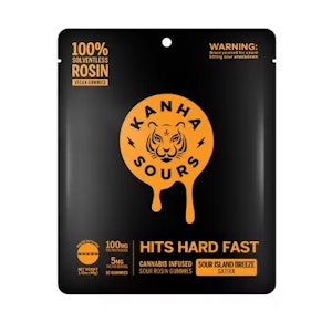 KANHA - Kanha Nano - 100mg Rosin Gummies - Sour Island Breeze