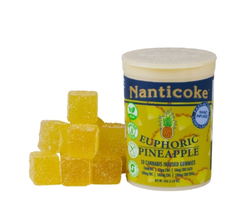 Pineapple (Euphoric) - 100mg - Edible