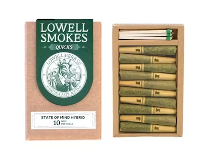 Lowell Smokes - A38 Lowell Smokes Rip Van Winkle Pre Roll 10pk .35g