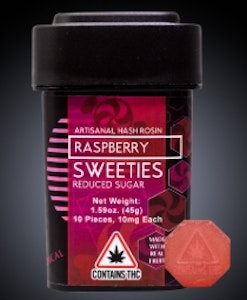 The Hashery - The Hashery | Raspberry | 100mg Sweeties