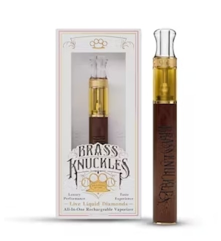 Brass Knuckles - The Truth -Indica- 95.77% THC | 1g All-In-One Rechargeable (Vaporizer) | Brass Knuckles    -ttt2 MIDDLE 